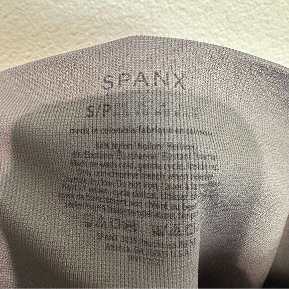 Spanx Seamless Green Camo Leggings SZ S - Picture 7 of 11